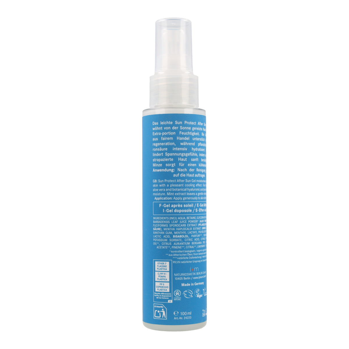 Gel After Sun Cuidado natural I+M 100ml