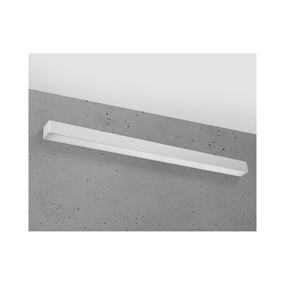Aplique De Pared Pinne Led 95 Gris, 31w_0
