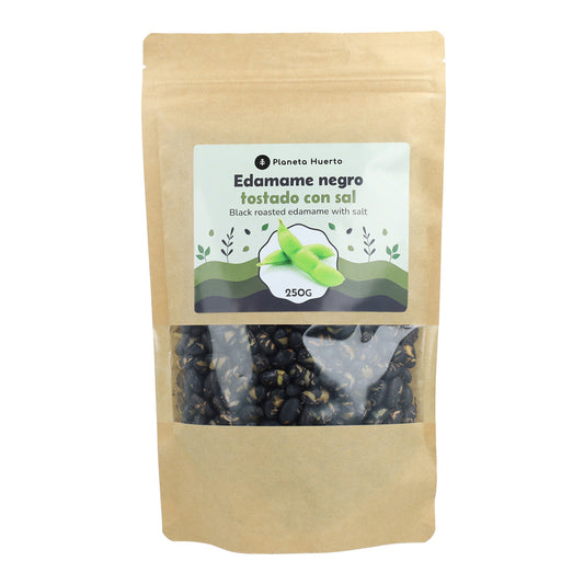 Edamame negro tostado con sal Planeta Huerto 250 g