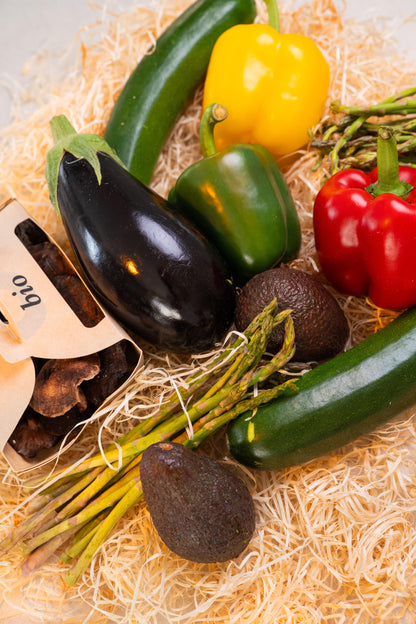 Cesta de verduras ecologicas especial para hacer a la plancha, parrilla o en work. peso aprox. 4/5 kilos_2