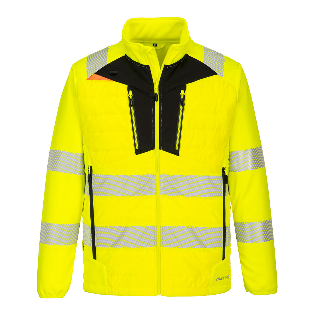 Chaqueta Dx4 De Alta Visibilidad Hybrid Baffle / L / Amarillo-negro_0