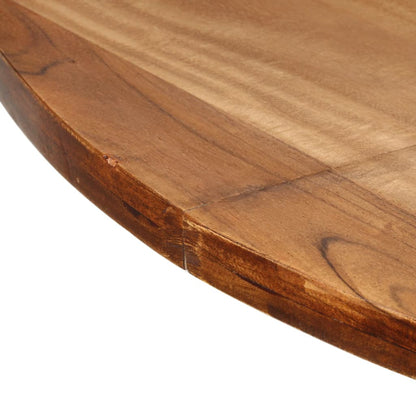 Mesa De Comedor Redonda Madera Acacia Acabado Miel 175x75cm_3