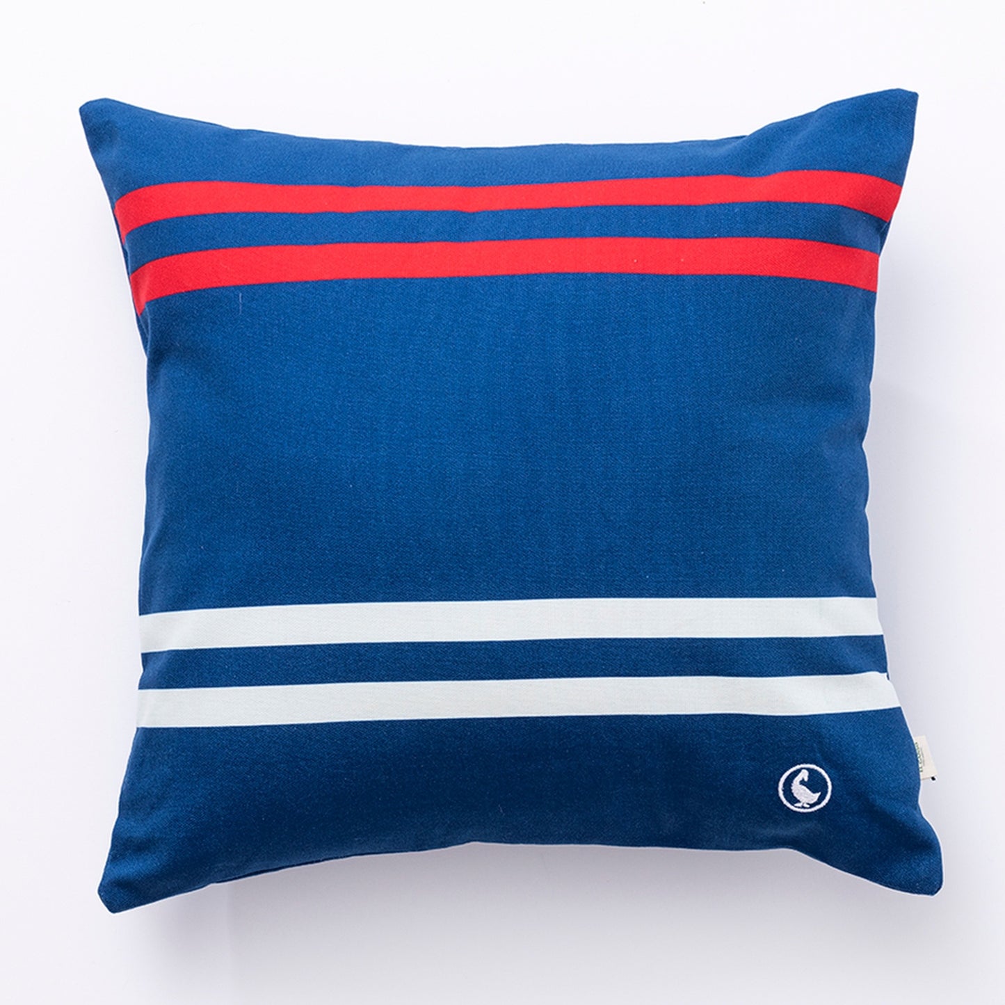 Funda De Cojín 40x40cm 100% Algodón 300gsm Color Azul Marino El Ganso_4