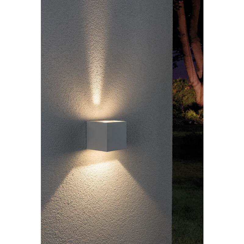 Aplique De Pared Para Exterior Paulmann 180.01 Led 3 W Blanco_2