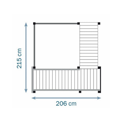 Parque Infantil Masgames Crossfit Xl Barra De Bombero.