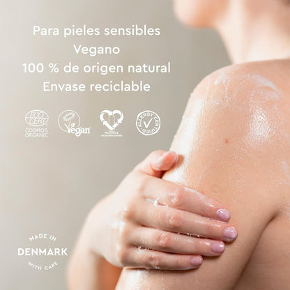 Gel de baño sin fragancia Urtekram 500 ml