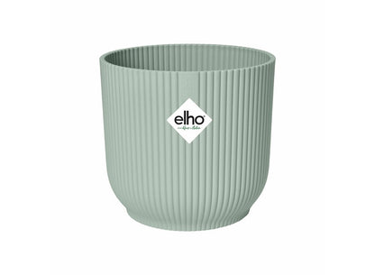 Macetero Vibes Fold Round Elho 14cm Verde Sorbete