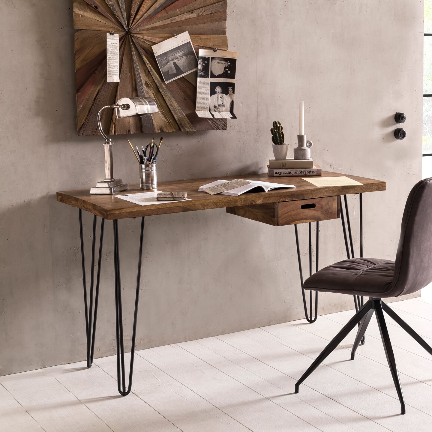 Escritorio Sobrio Y Equilibrado Modelo Wl1.975_1