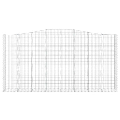 Cestas De Gaviones 3 Uds Forma De Arco Hierro 400x50x200/220 Cm_3