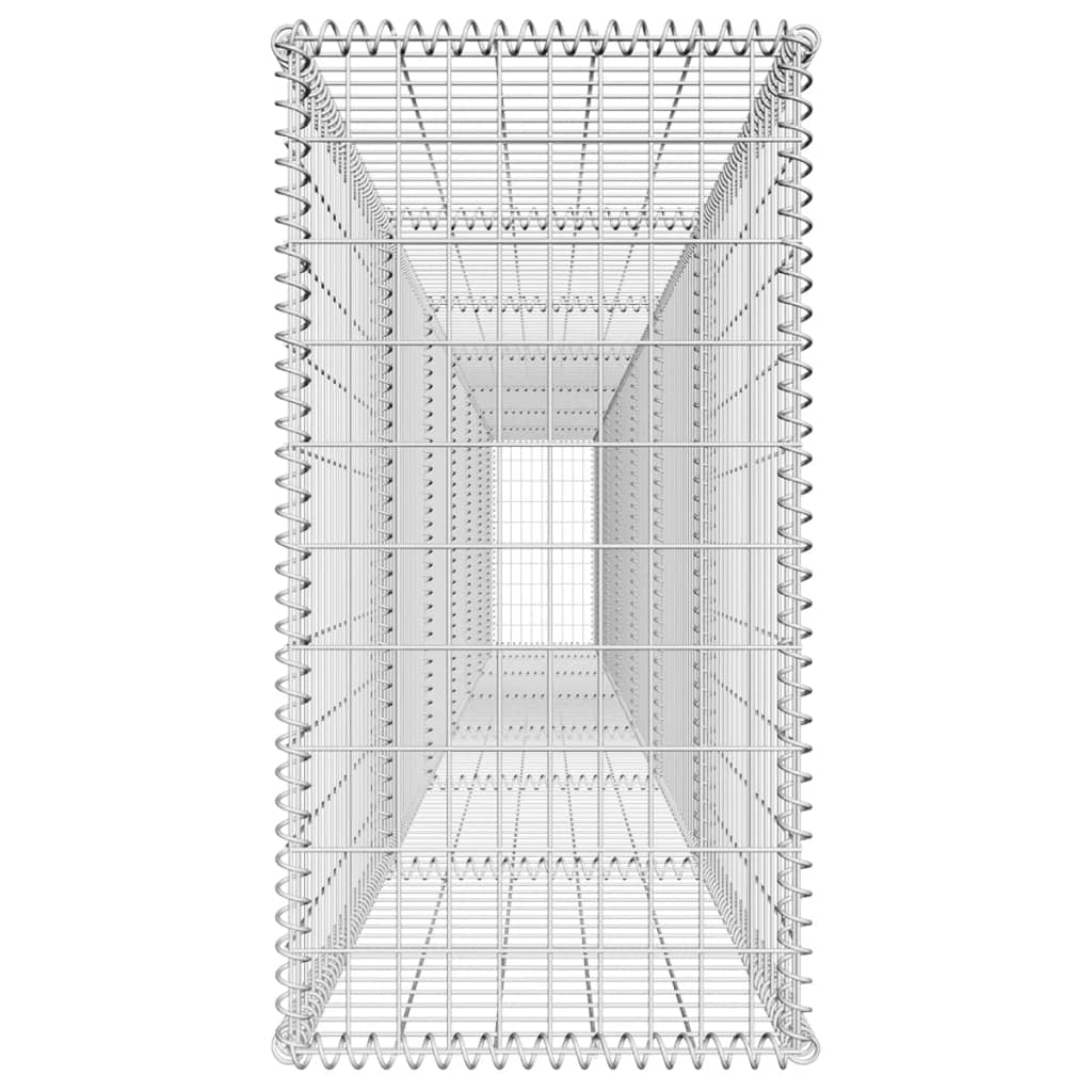 Muro De Gaviones Con Cubierta Acero Galvanizado 600x50x100 Cm / Vetonek_4