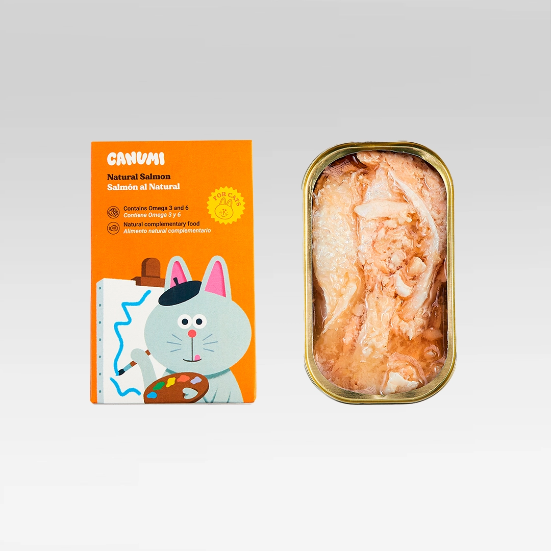 Salmón Al Natural Para Gato