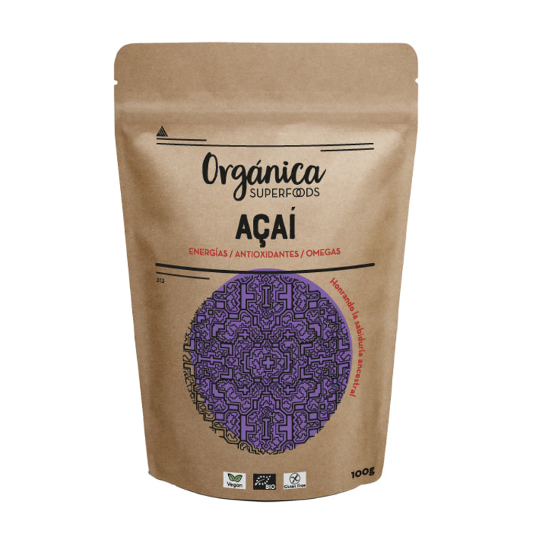 Açaí Liofilizado Bio Do Brasil 100g - Orgánica Superfoods_0