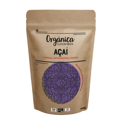 Açaí Liofilizado Bio Do Brasil 100g - Orgánica Superfoods_0