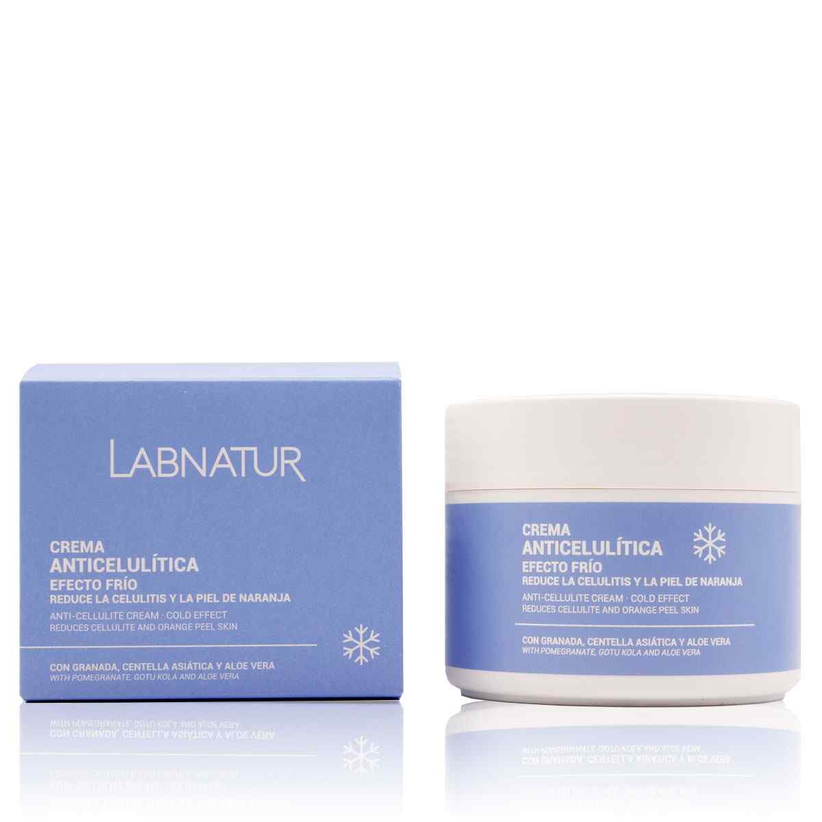 Gel-Crema Anticelulítico Efecto Frío Labnatur 300 ml | Firmeza, Frescor y Piel de Naranja | Vegano_0