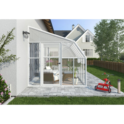 Pérgola adosada cerrada Sunroom 260x257 cm
