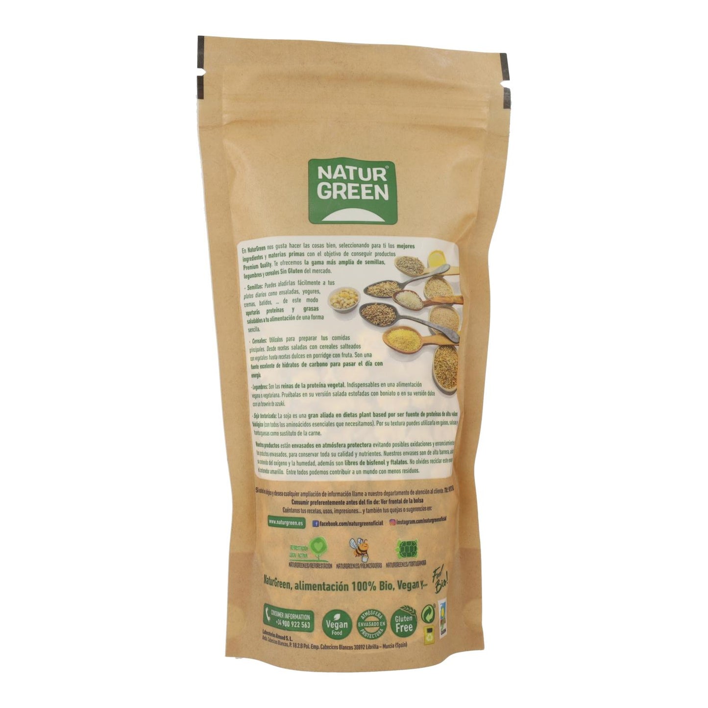 Copos de Garbanzo BIO Naturgreen 225 g
