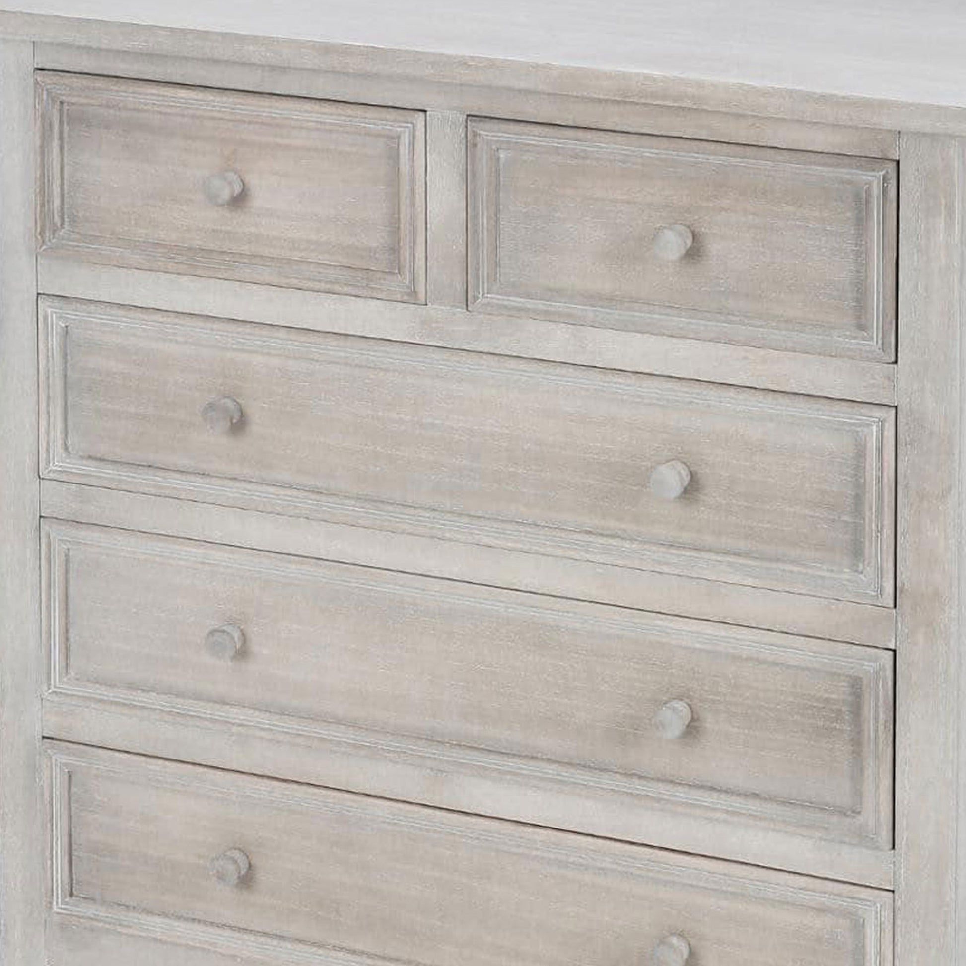 Wellhome Caja 5 Cajones Madera Blanqueada_4