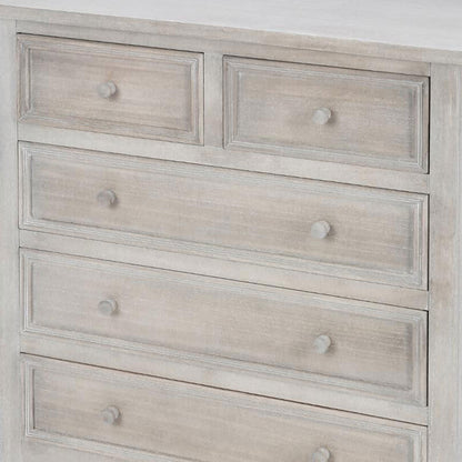 Wellhome Caja 5 Cajones Madera Blanqueada_4