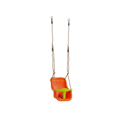 Asiento De Bebe Masgames Premium Naranja Y Verde._1