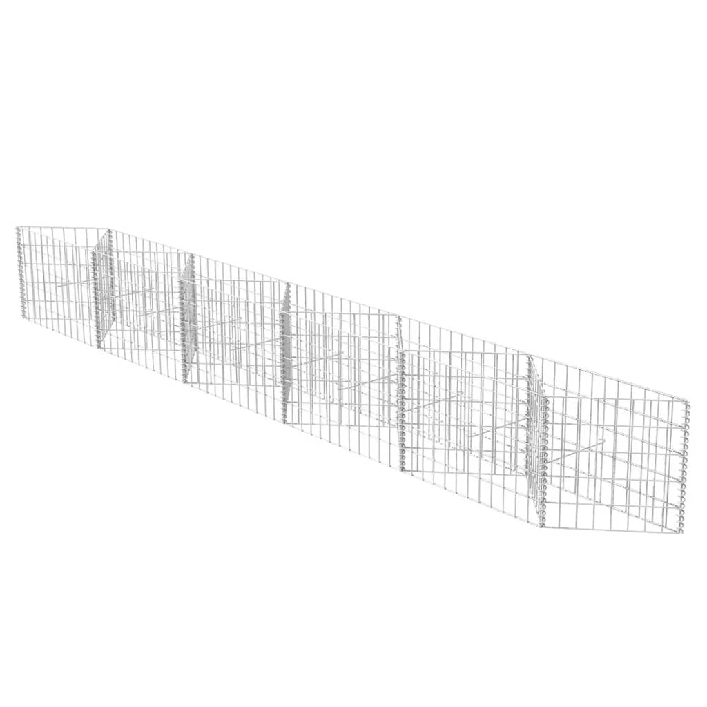 Cesta De Muro De Gaviones Acero Galvanizado 300x30x50 Cm / Vetonek_4