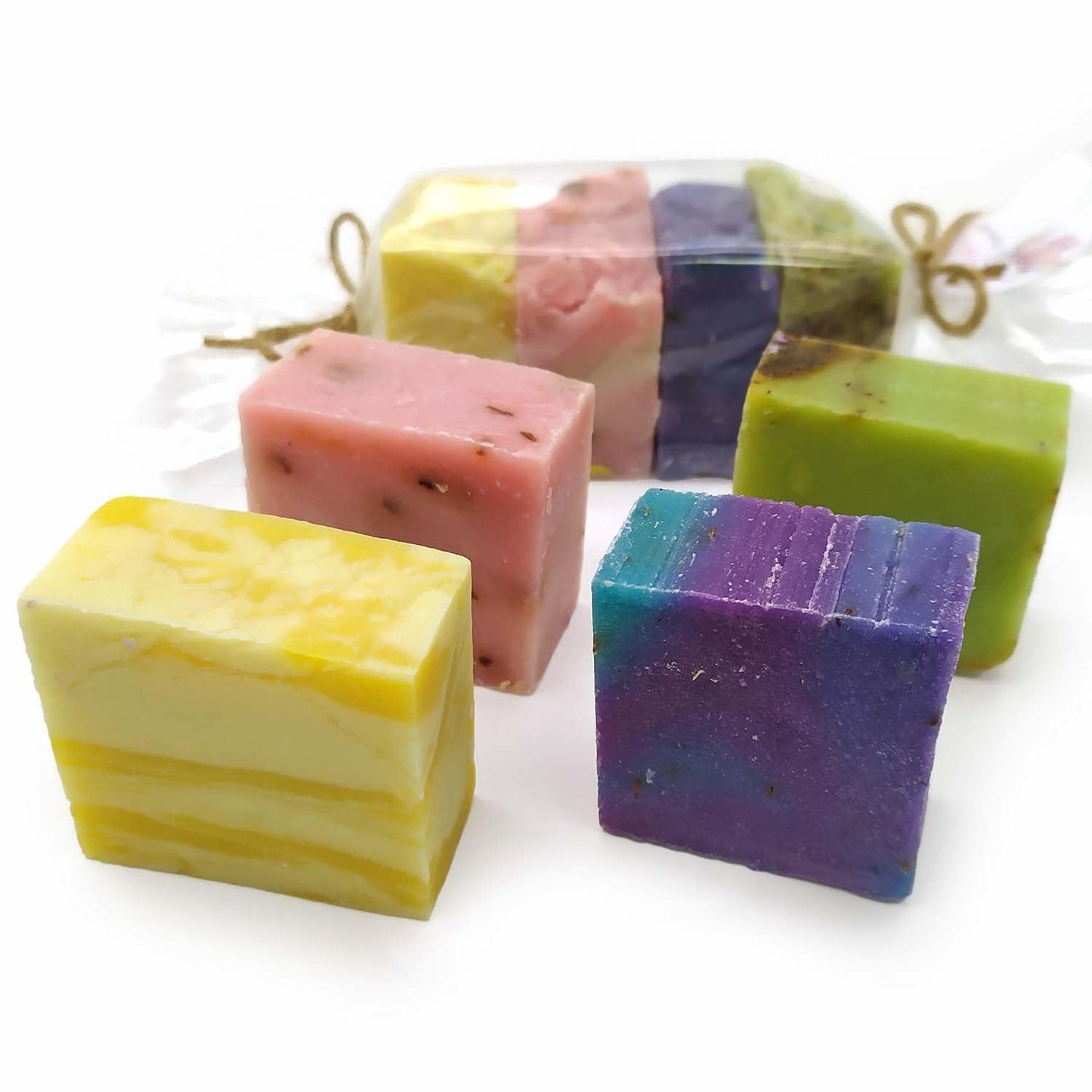 Cesta Con Forma De Barca De Jabones Naturales. Detalle Original Días Especiales. 5 Aceite De Oliva Y 1 Glicerina Vegetal_5