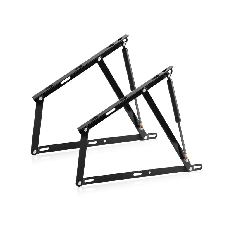 Pack 2 Hidráulicos + Arco Canapés Acero, Negro, 53 X 44,4 X_1