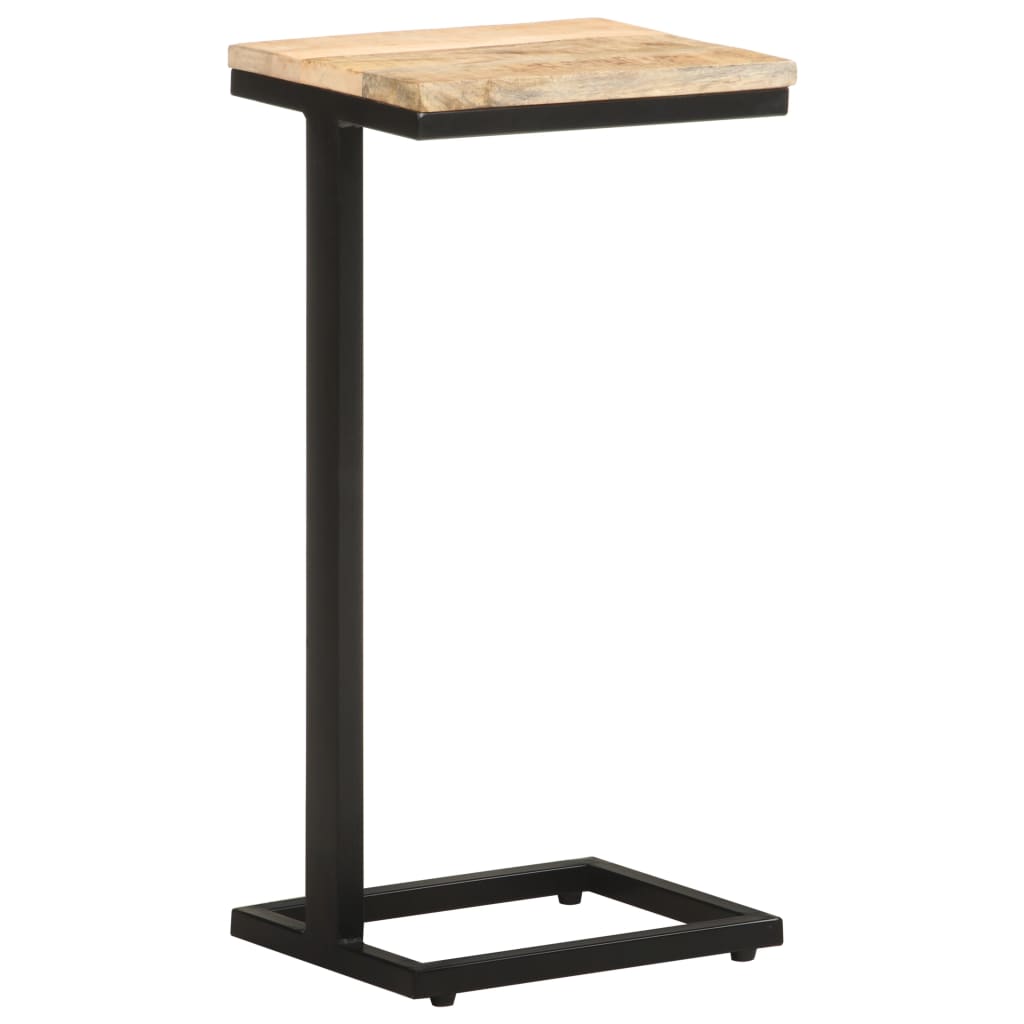 Mesitas Auxiliares 2 Uds Madera Mango Rugosa 31,5x24,5x64,5 Cm_0