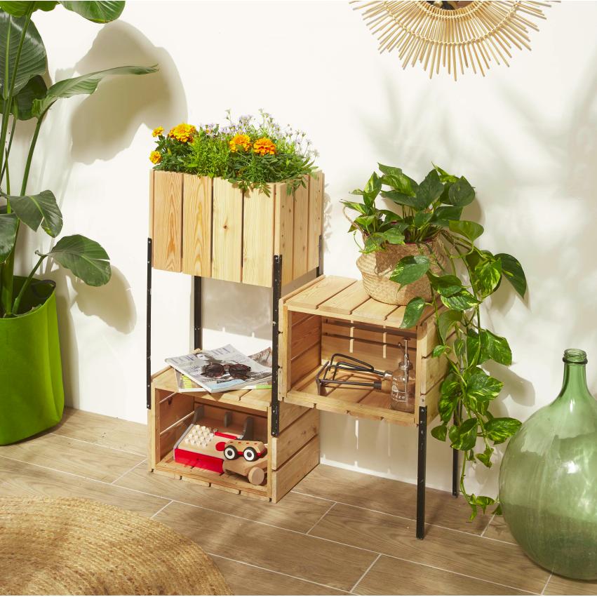 Jardinera Balcón ACANTA 826x282x860 mm