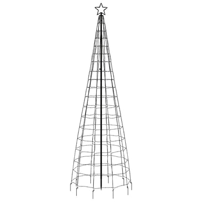 Vidaxl Árbol De Navidad Led Con Estacas 570 Leds Azul 300 Cm_4