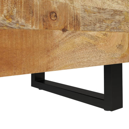 Mesitas De Noche 2 Uds Madera Maciza De Mango 40x33x46 Cm_4
