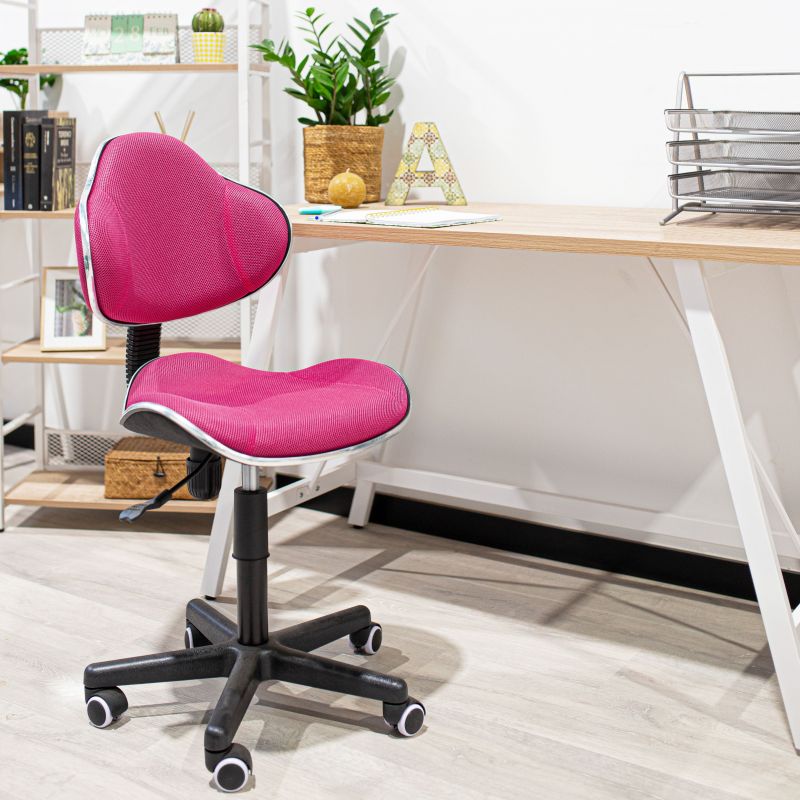 Silla De Estudio Juvenil Circus Resina, Rosa, 56 X 84-95,5 X 54_2