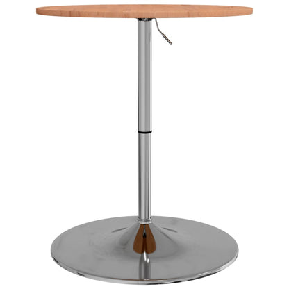 Mesa Alta De Madera Maciza De Haya Ø60x89,5 Cm_3