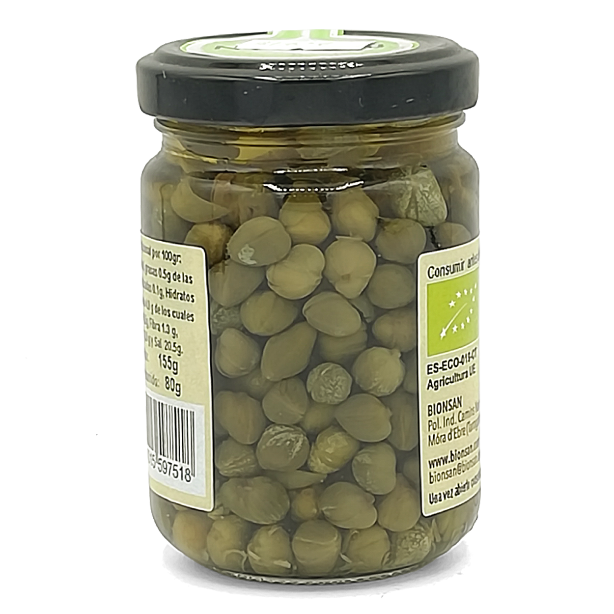 Alcaparras Ecológicas En Vinagre De Manzana De Proximidad 80g_2