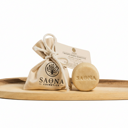 Champú sólido natural cuero cabelludo sensible Saona Sensitive  80 g_2