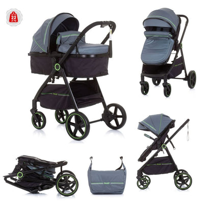 Carrito De Bebé Duo Convertible Misty Hasta 22 Kg Graphite_0