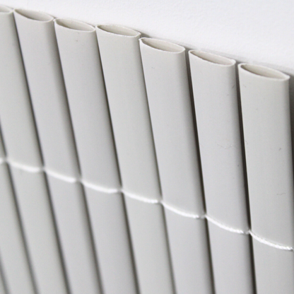 Cañizo Pvc Doble Cara| 1x3 M| Color Blanco| Lamas 11 Mm| Composición 100% Pvc| Bridas Sujeción Incluidas_5