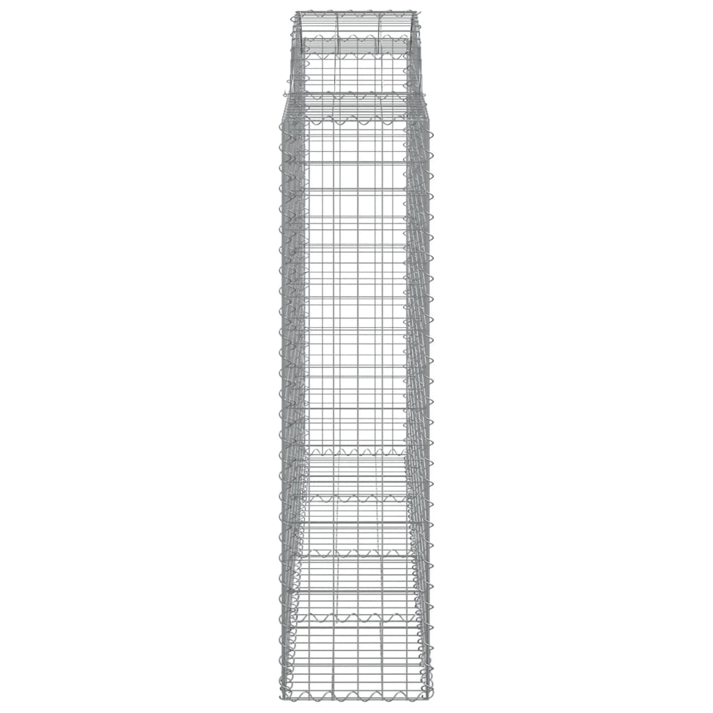 Cestas De Gaviones 6 Uds Forma De Arco Hierro 200x50x160/180 Cm_4