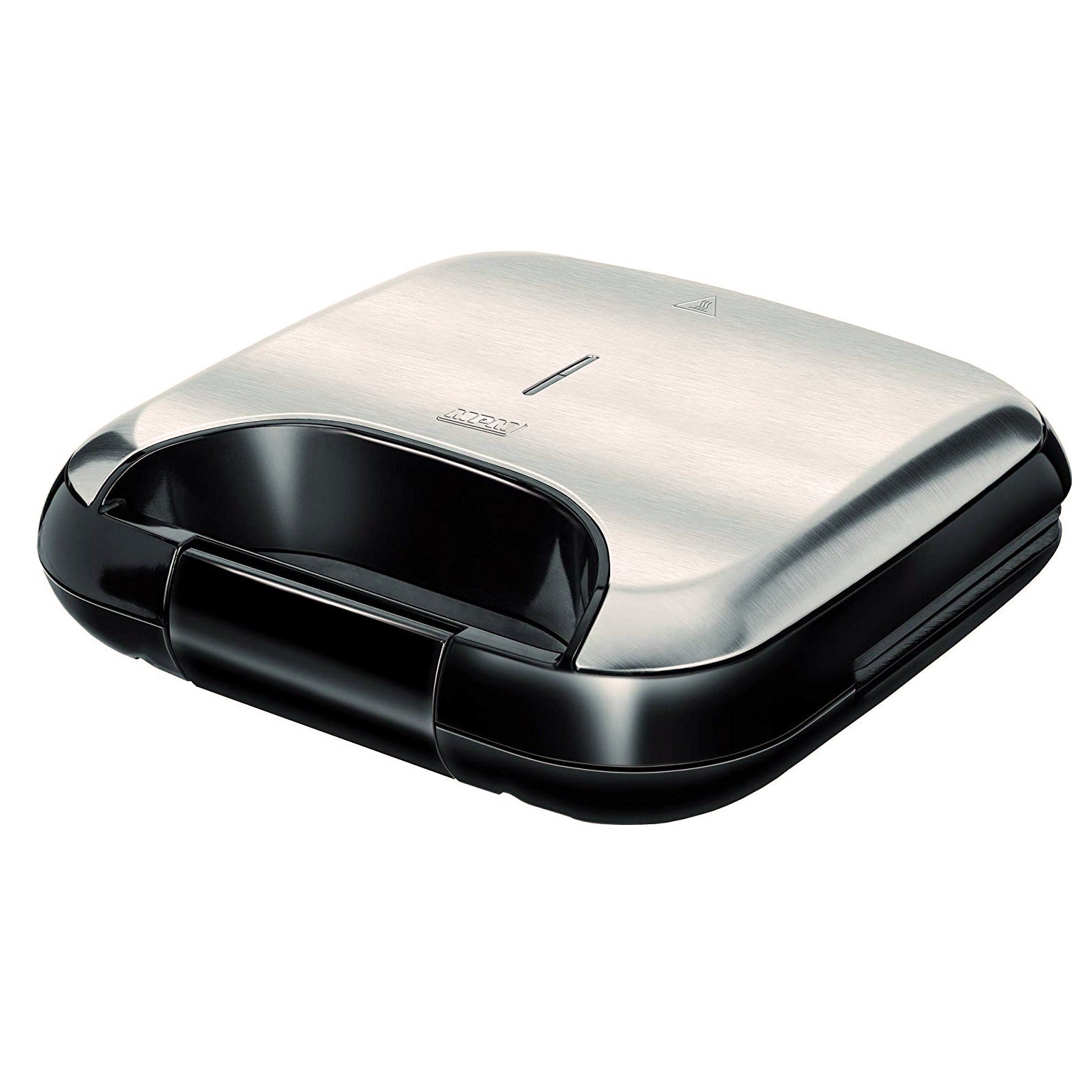 Sandwichera, 2 Sandwiches, Placas Antiadherentes, Tostado Perfecto, Acero Inoxidable, Compacta Mpm Mop-19m 750w