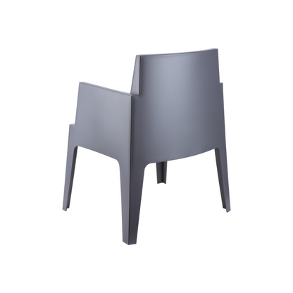 Siesta Exclusive Pack De 2 Sillones Para Exterior Box Gris Oscuro_2