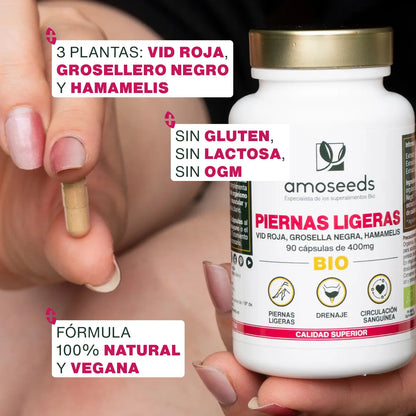 Complejo Piernas Ligeras Bio | 90 Cápsulas_3