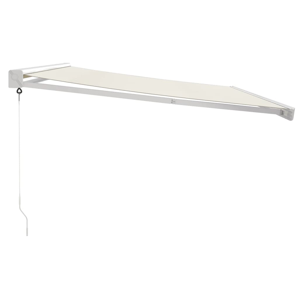 Toldo Retráctil Aluminio Y Tela Color Crema 4x3 M_5