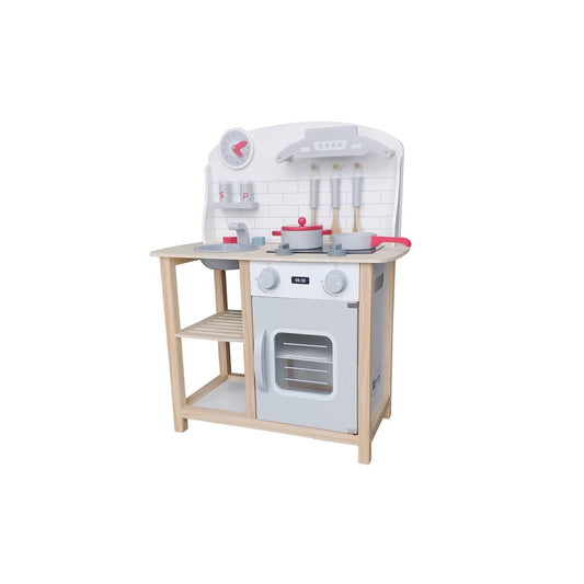 Cocina Madera Gris Andreu Toys