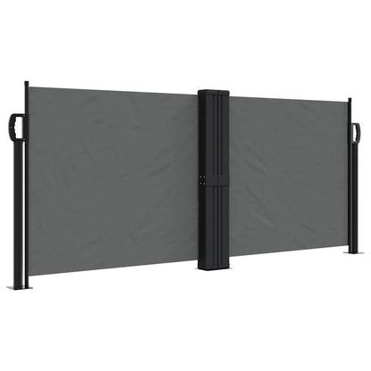 Vidaxl Toldo Lateral Retráctil Gris Antracita 100x1000 Cm_0