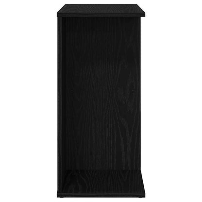 Mesitas De Noche 2 Uds Madera De Ingeniería Roble Negro_4