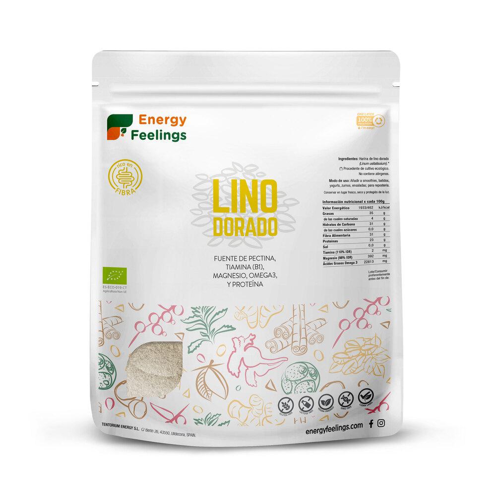 Lino Dorado BIO en  polvo Energy Feelings 500 g