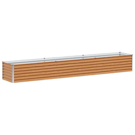 Arriate Elevado Marrón Claro 290 X 50 X 36 Cm Acero Galvanizado_0