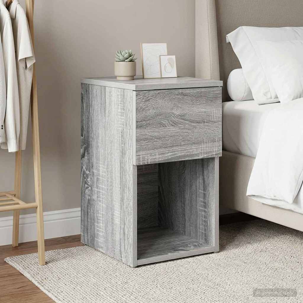 Mueble Cama Gris Sonoma 29 X 31,5 X 49 Cm Madera De Ingeniería_1