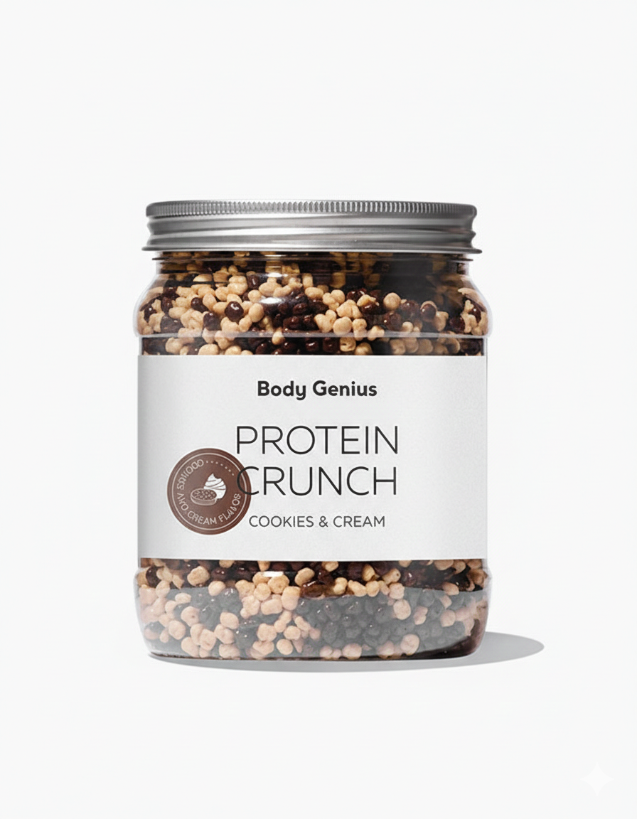 Protein Crunch Cookies And Cream - 500g - Cereales Proteicos_0