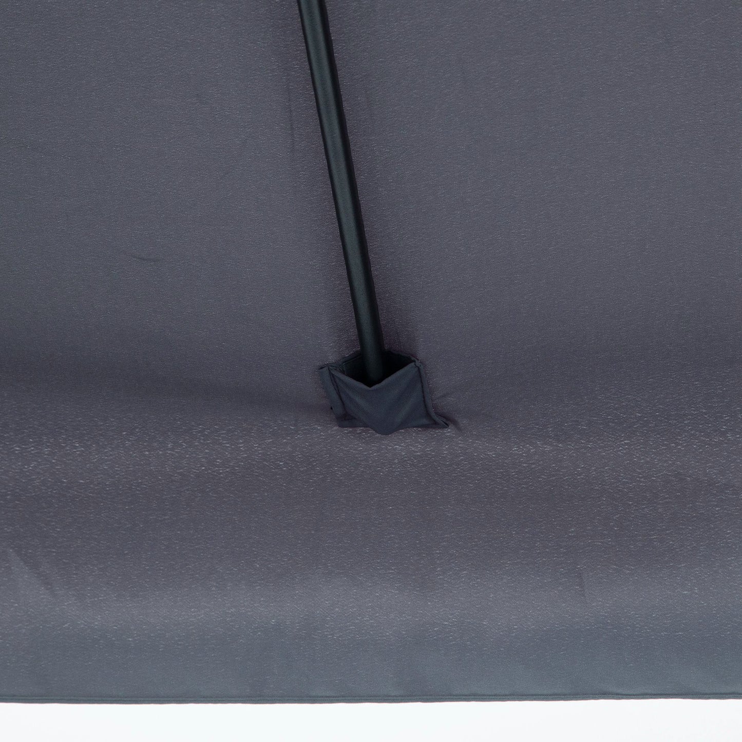 Outsunny Sombrilla Rectangular 230x130x249 Cm Con Manivela Protección Uv Gris_4