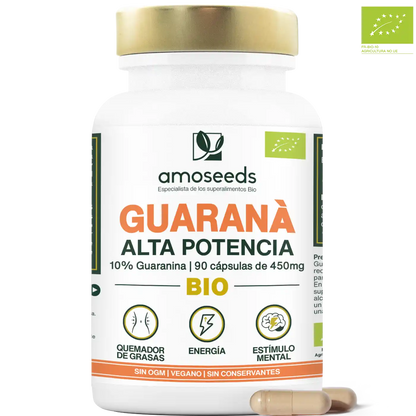 Guaraná Bio, 10% Guaranina | 90 Cápsulas_0